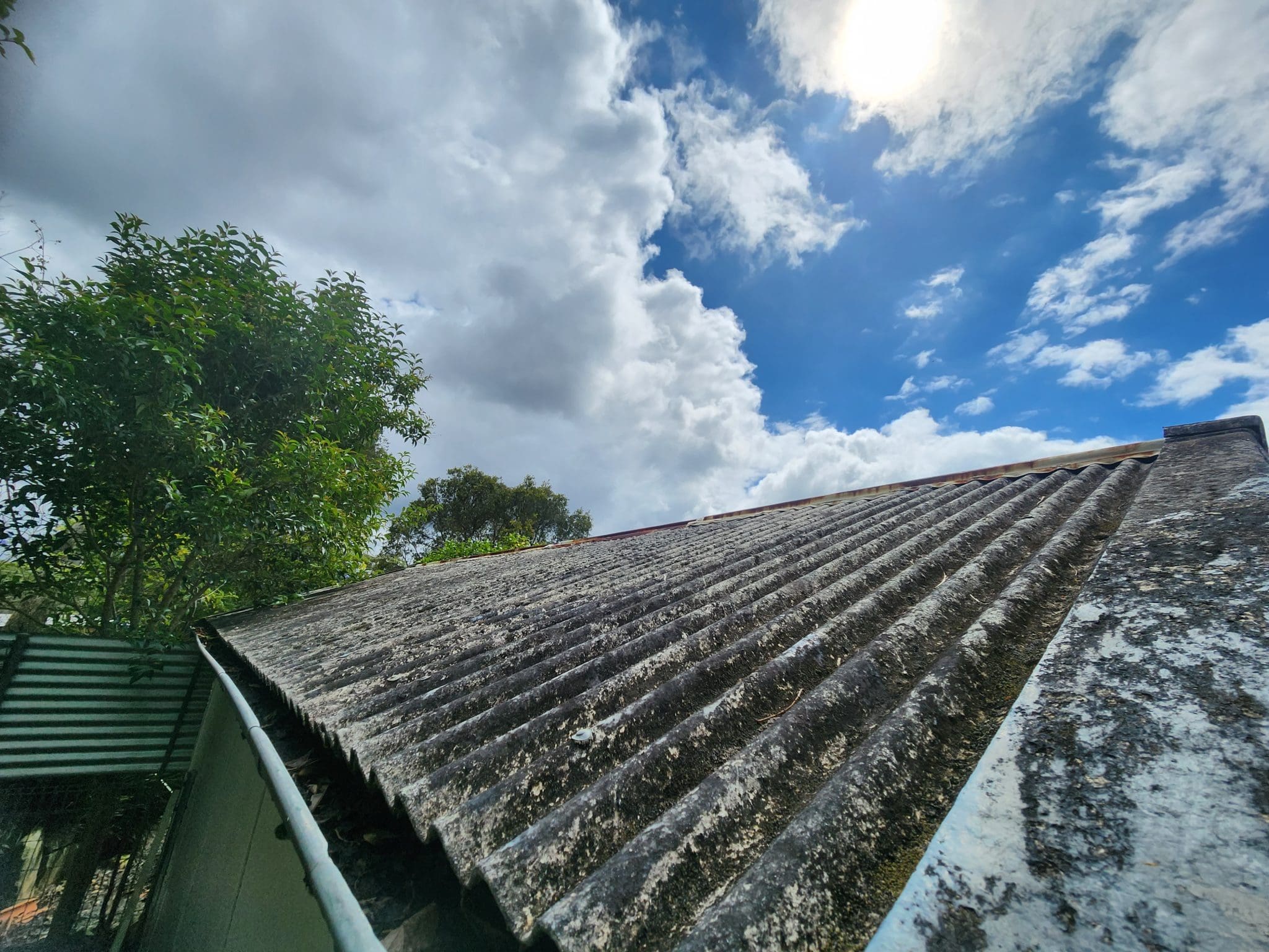 Asbestos Removal From Garage Roof and External Walls In Mount Colah