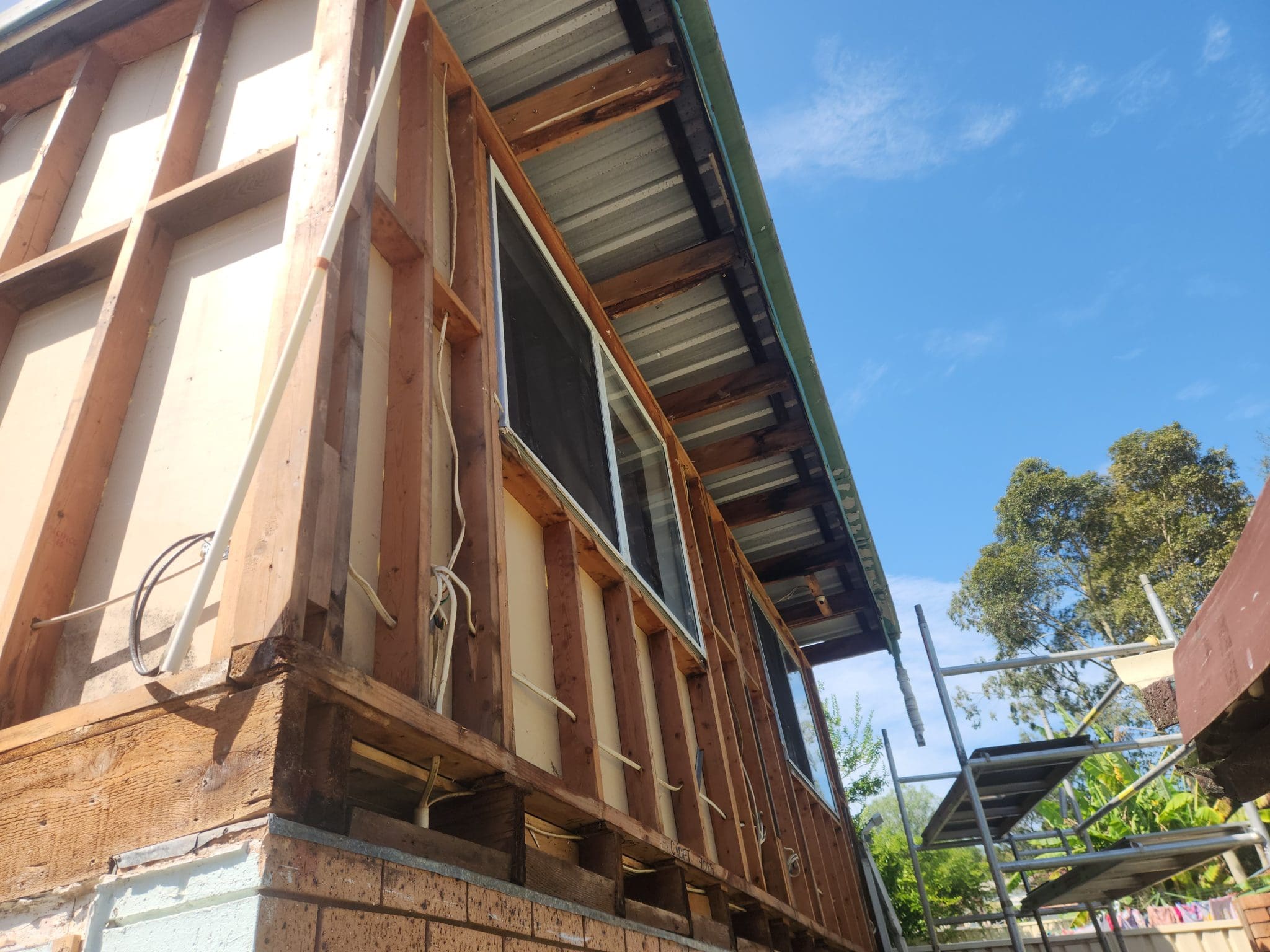 Asbestos Removal of External Cladding and Eave Lining in Campbelltown