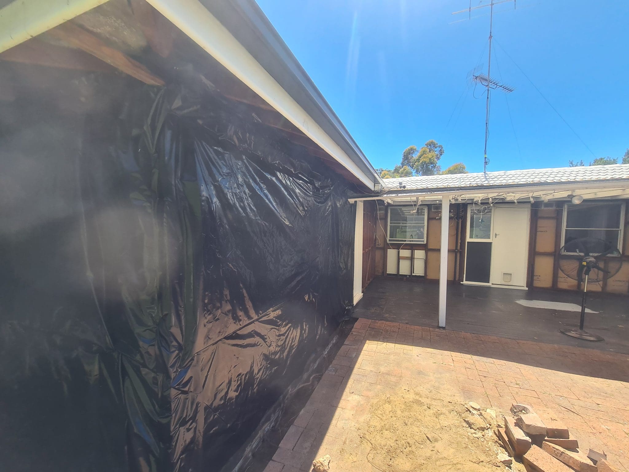 Asbestos Removal of External Cladding and Eaves in Mona Vale