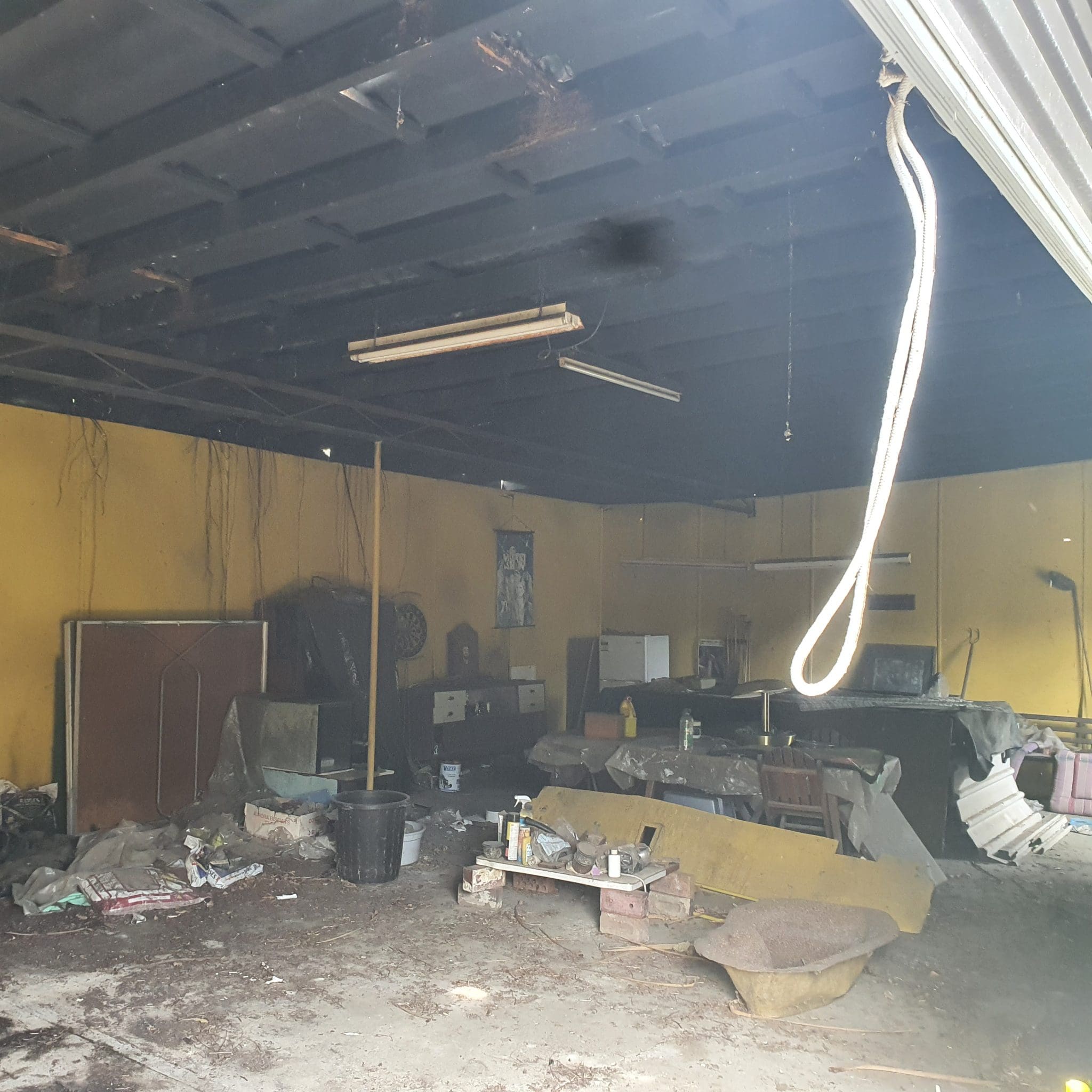 Asbestos Removal and Demolition of Four Car Garage in Croydon Park