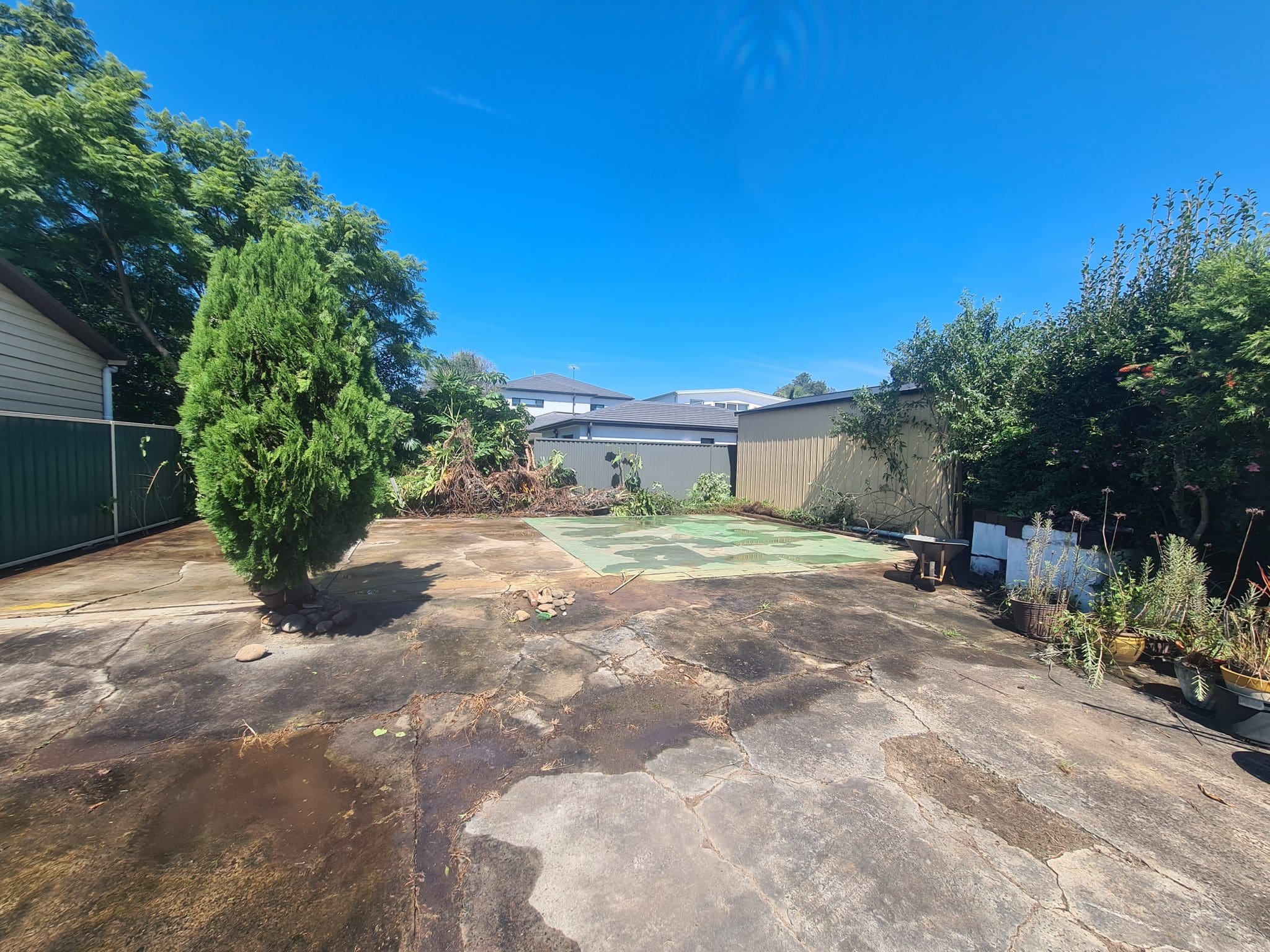 Asbestos Removal and Demolition of Four Car Garage in Croydon Park