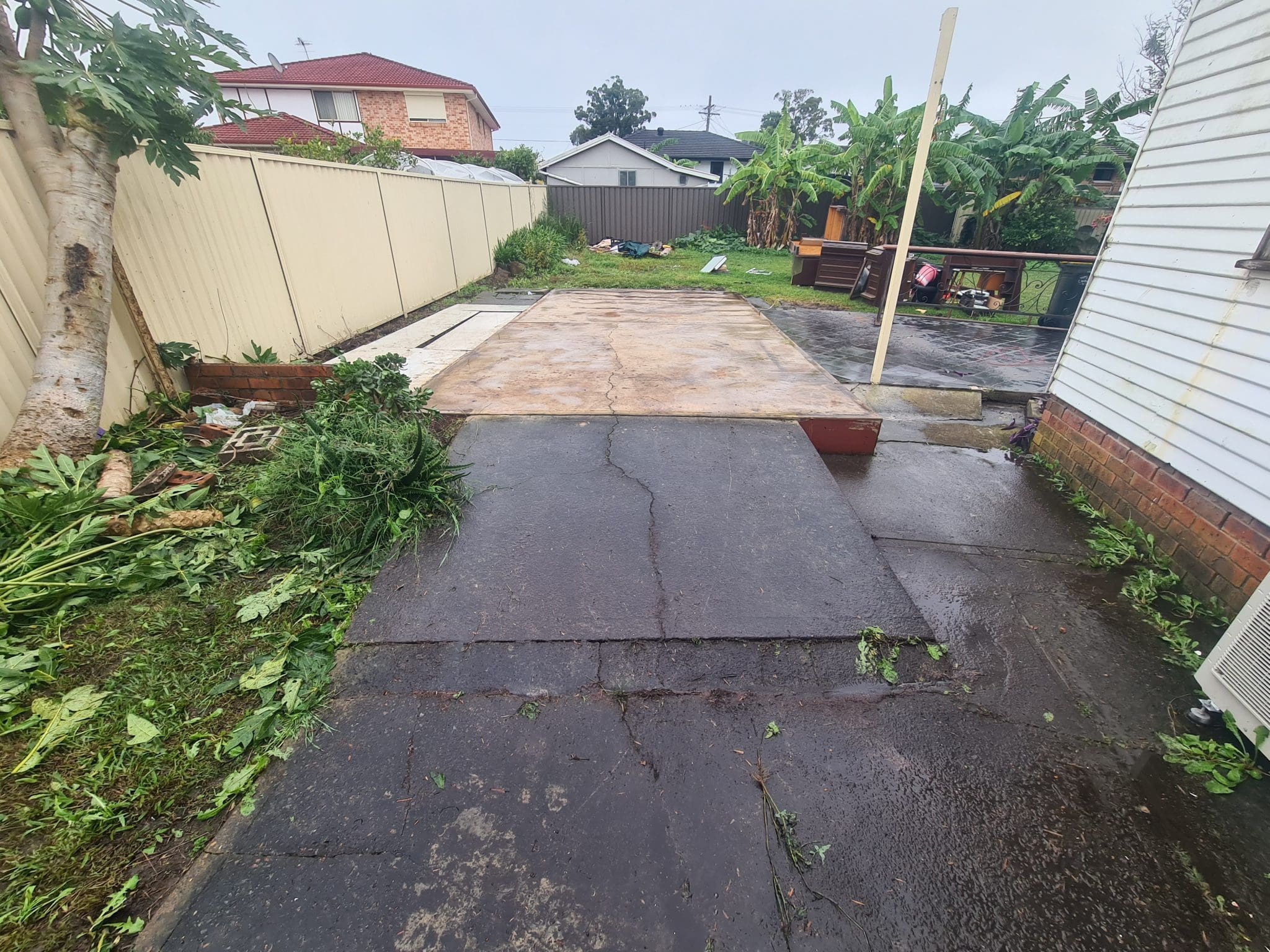 Asbestos Removal and Demolition of Garage in Fairfield West